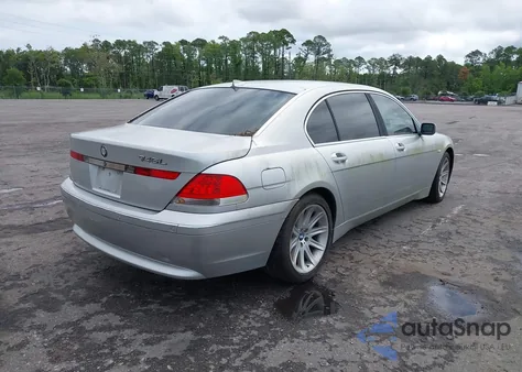 2003 BMW 745Li from USA, damaged, VIN WBAGN63483DR12662